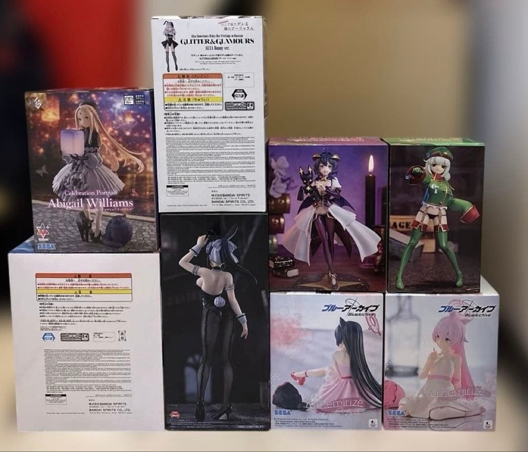 未開封 美少女 プライズフィギュア まとめ売り 8点セット