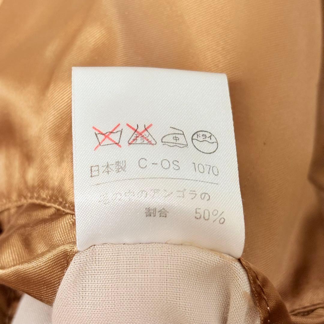 美品✨ポールスミス　ダブルチェスターコート　ロングコート　アンゴラ　キャメル　L