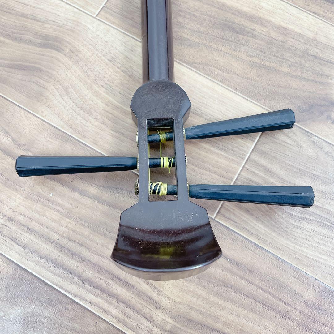 三味線 プラスチック製 １本溝 和楽器