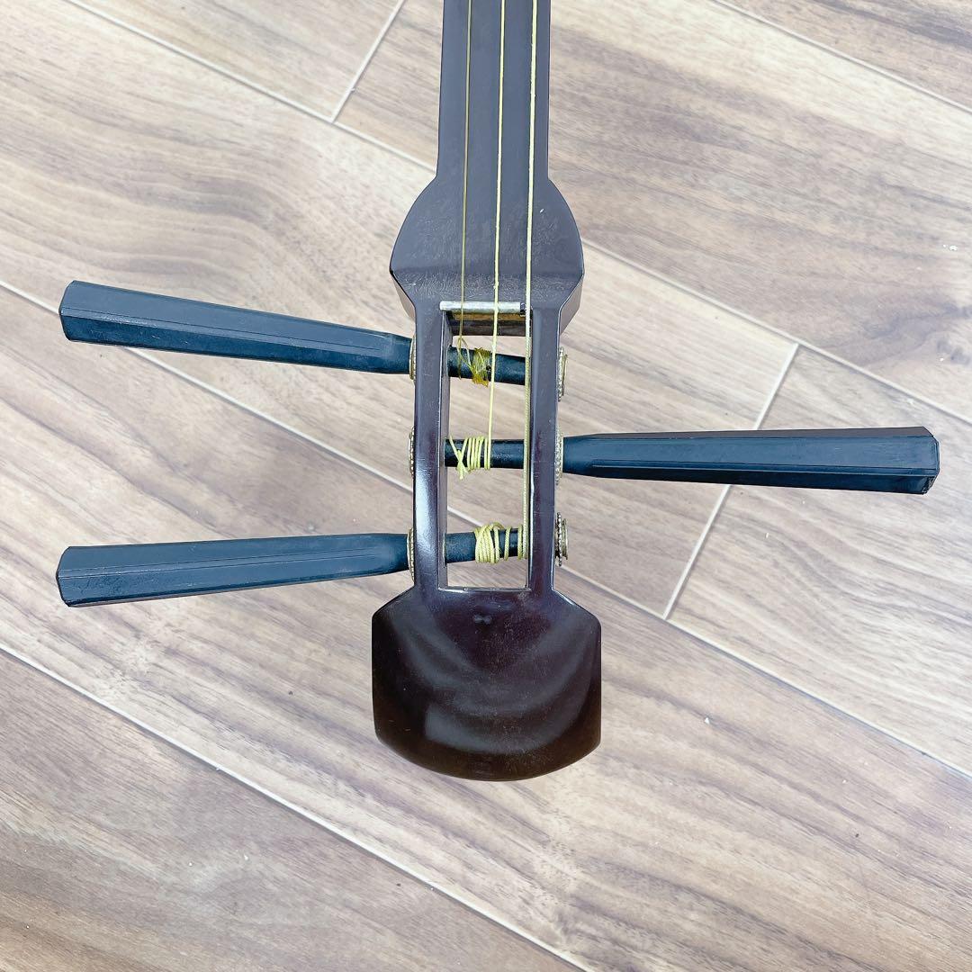 三味線 プラスチック製 １本溝 和楽器