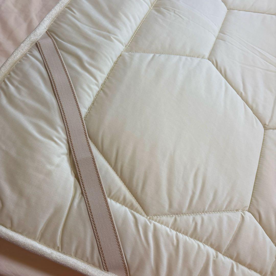 サイモス60 アスファ加工　ゆにわマート　天空　織温　敷きパッド シングル