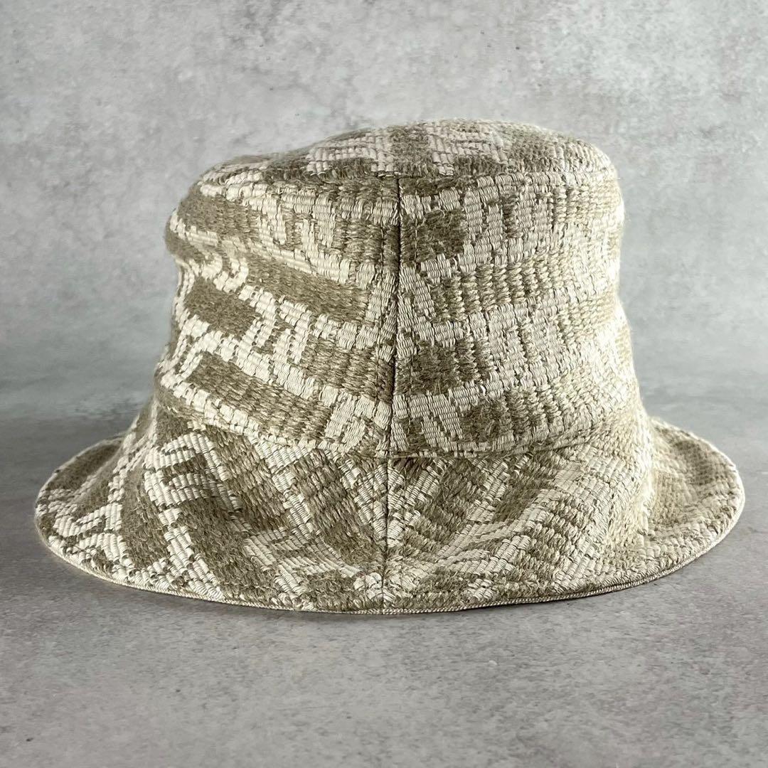 極美品 箱付✨トッズ ジャカード チェーン フィッシャーマン バケットハット