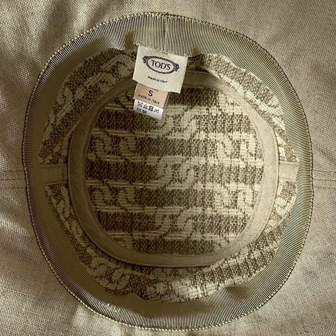 極美品 箱付✨トッズ ジャカード チェーン フィッシャーマン バケットハット