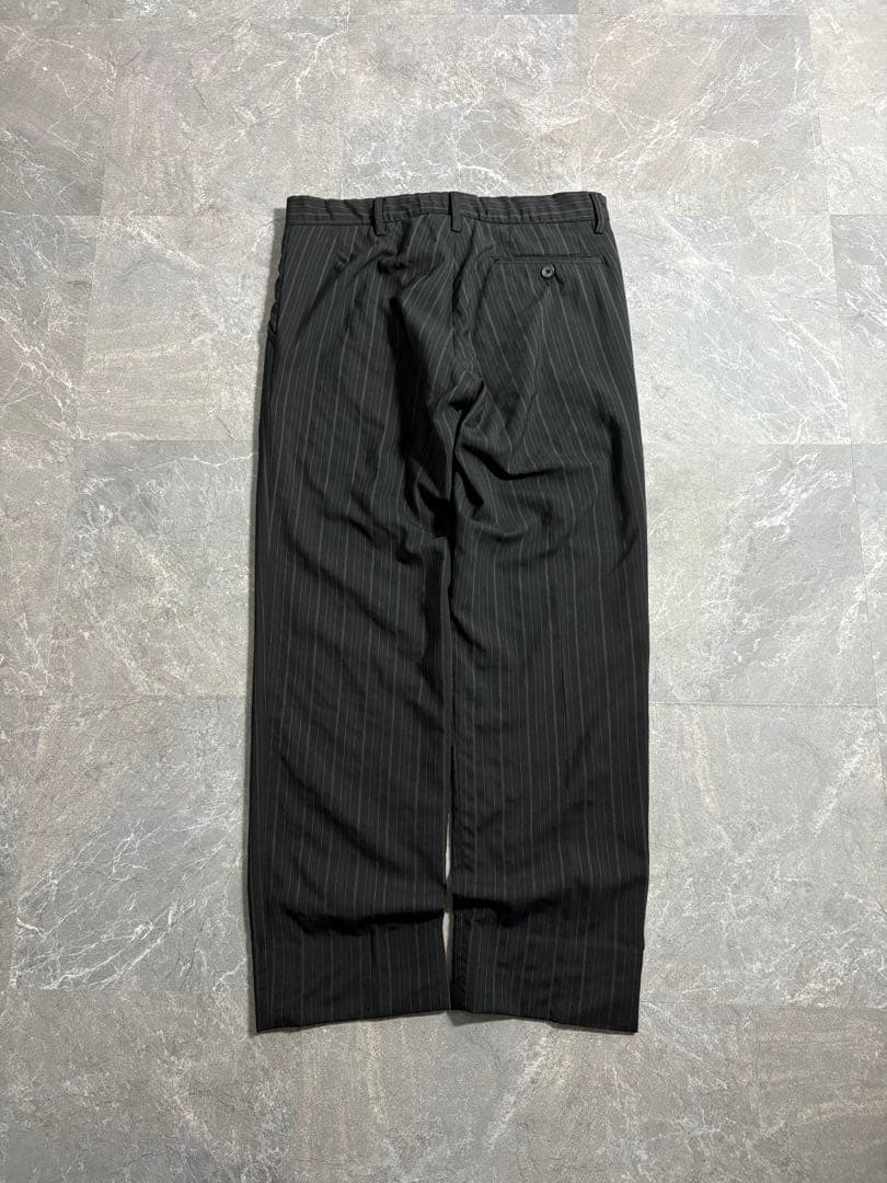 パンツ 90s D&G pinstripe wool slacks archive