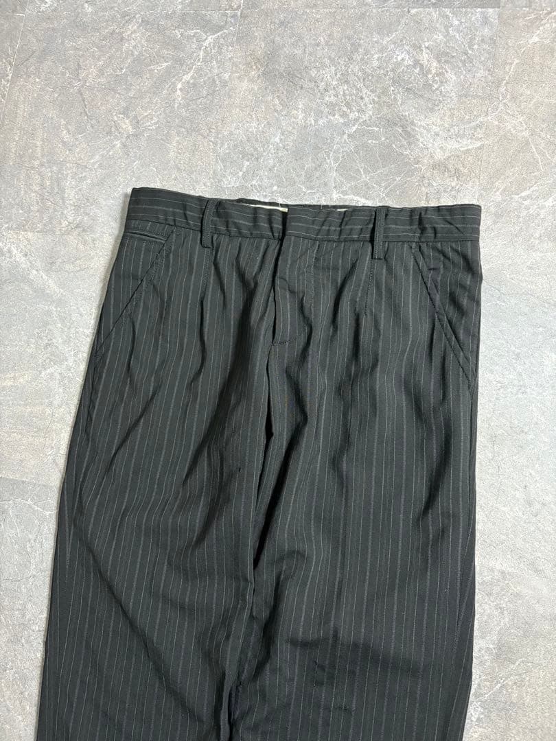 パンツ 90s D&G pinstripe wool slacks archive