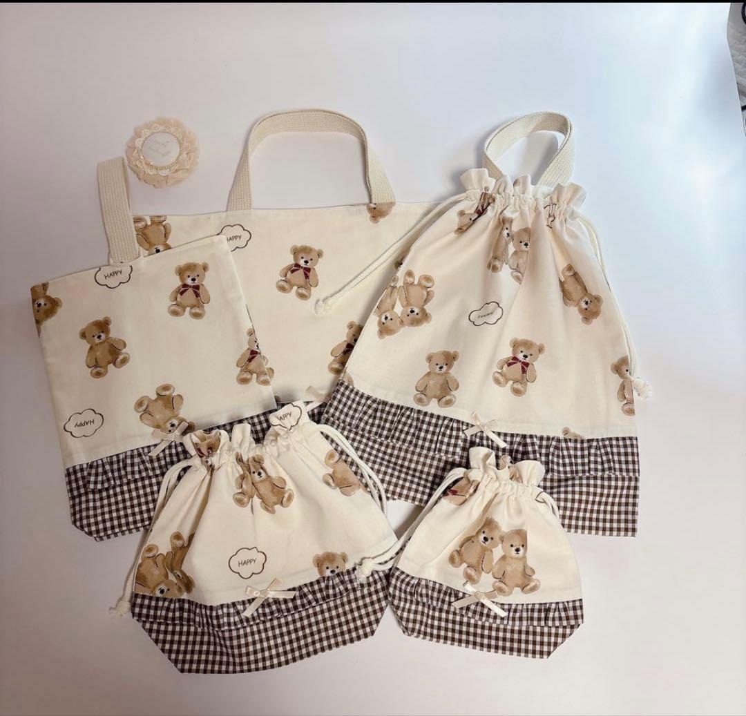 nyanmaru様　体操着袋　ランチョンマット　ハンドメイド