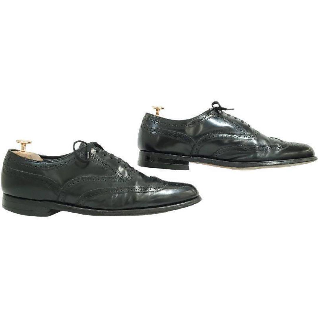 FLORSHEIMフローシャイム 内羽根式ウィングチップレザーシューズ SE84