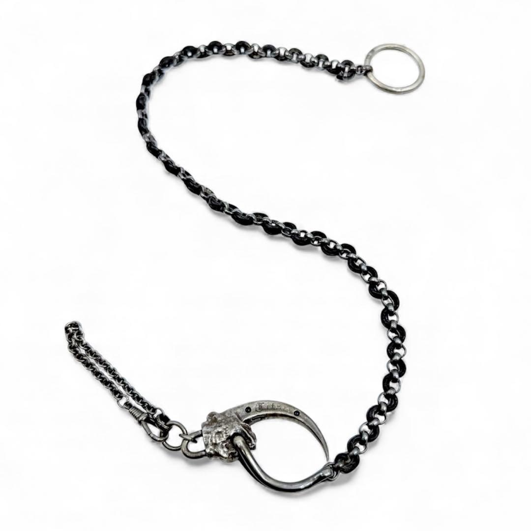 RUST made in England 牙ウォレットチェーン シルバー925