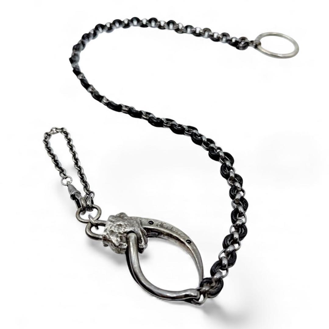 RUST made in England 牙ウォレットチェーン シルバー925