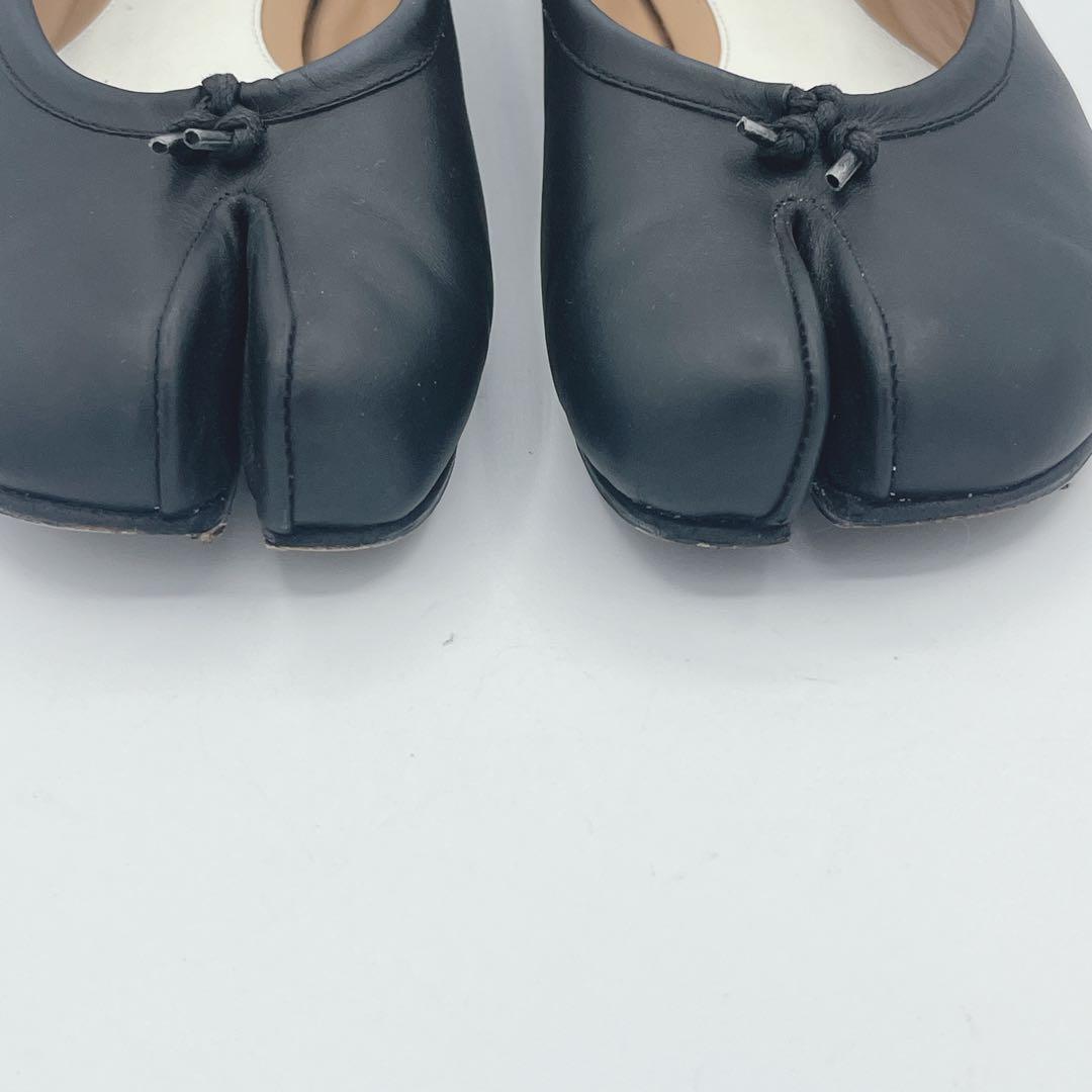 メゾンマルジェラ　足袋バレエシューズ　36センチ　ブラック