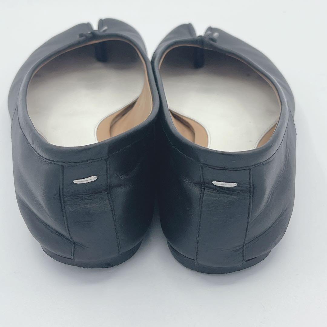 メゾンマルジェラ　足袋バレエシューズ　36センチ　ブラック