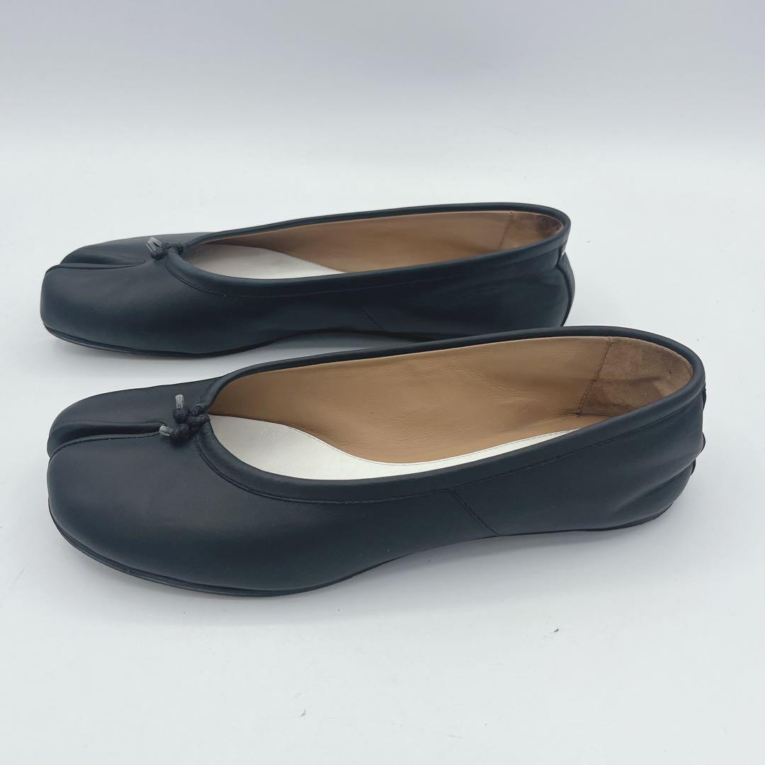 メゾンマルジェラ　足袋バレエシューズ　36センチ　ブラック