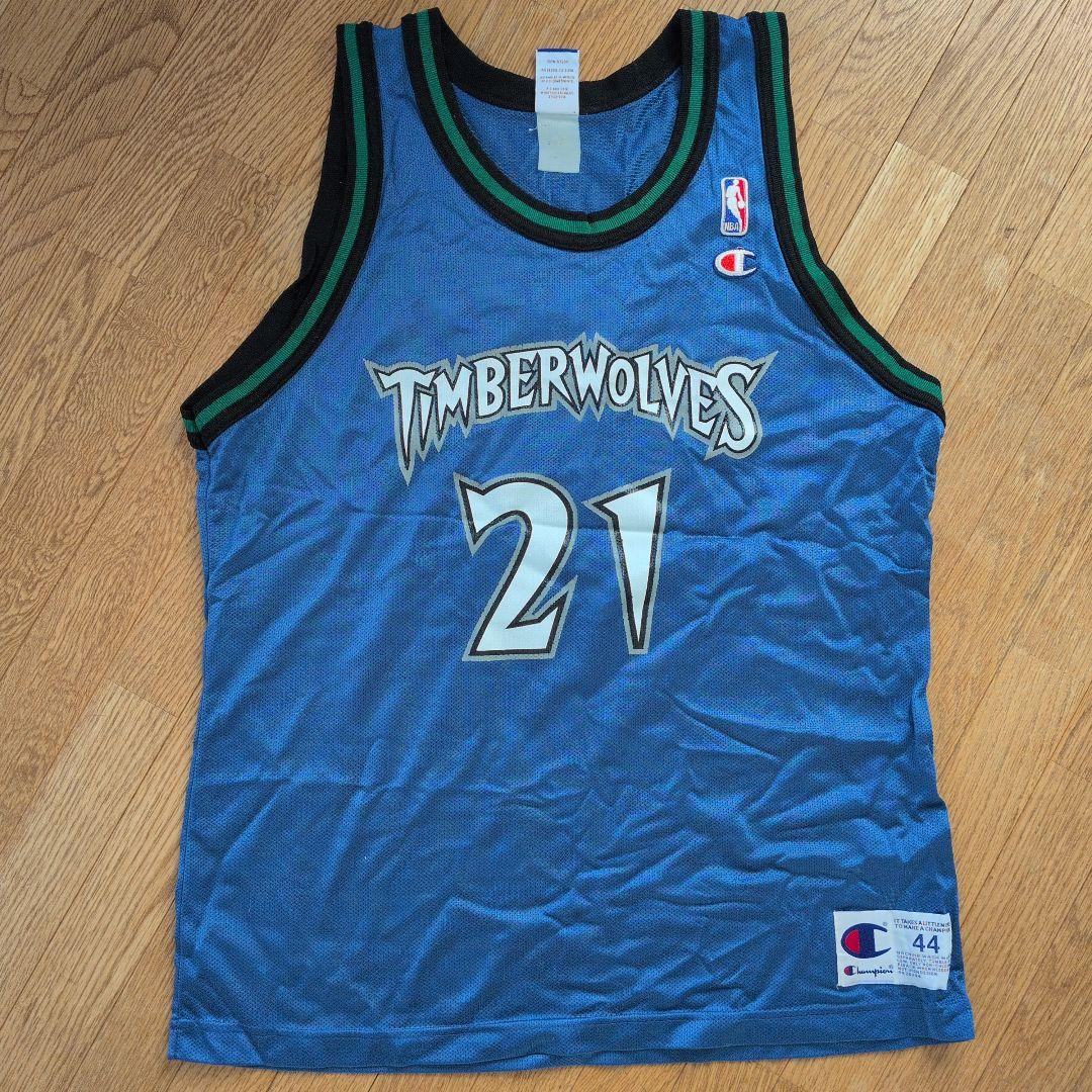 TIMBERWOLVES ケビン・ガーネットサイズ44