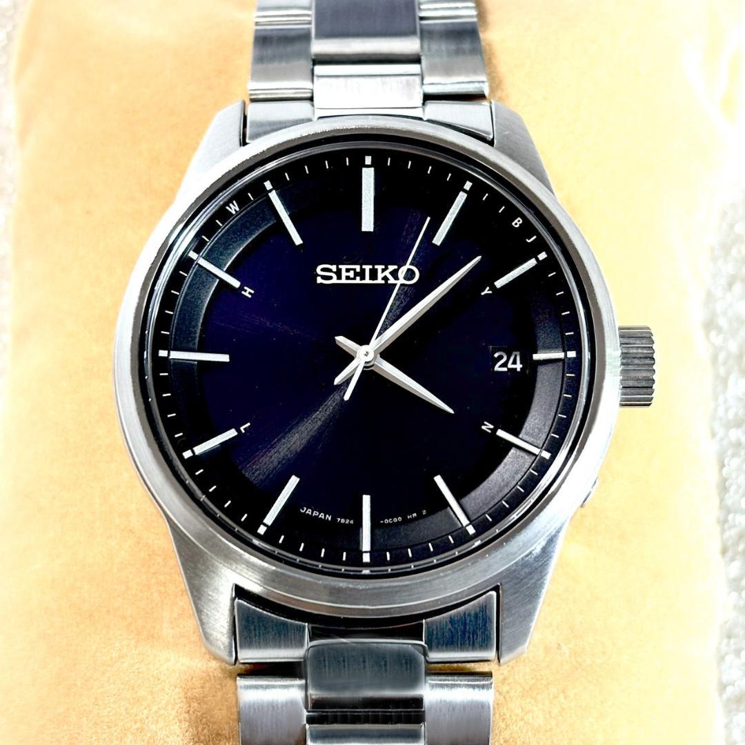 SEIKO ソーラー電波 SBTM255 7B24-0BR0ブラック 超美品