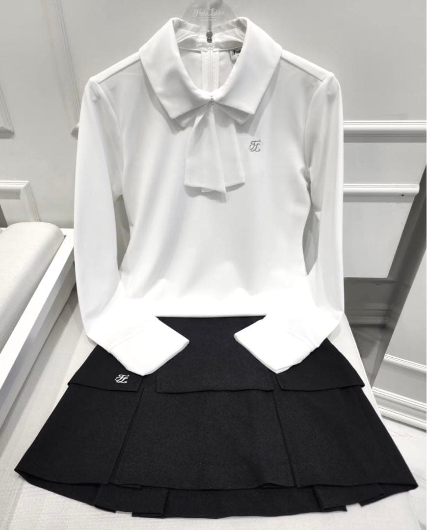 新品未使用 ゴルフ fairliar フェアライアー シャツ トップス Sサイズ