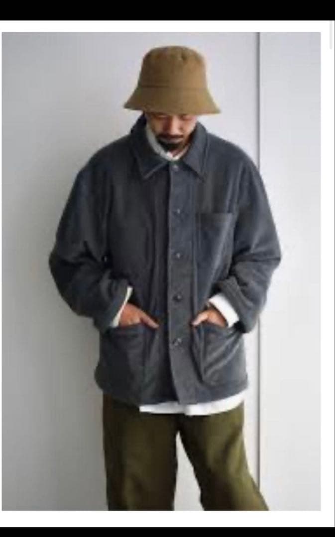 Yoko Sakamoto グレー カバーオール　ポーラテックフリース