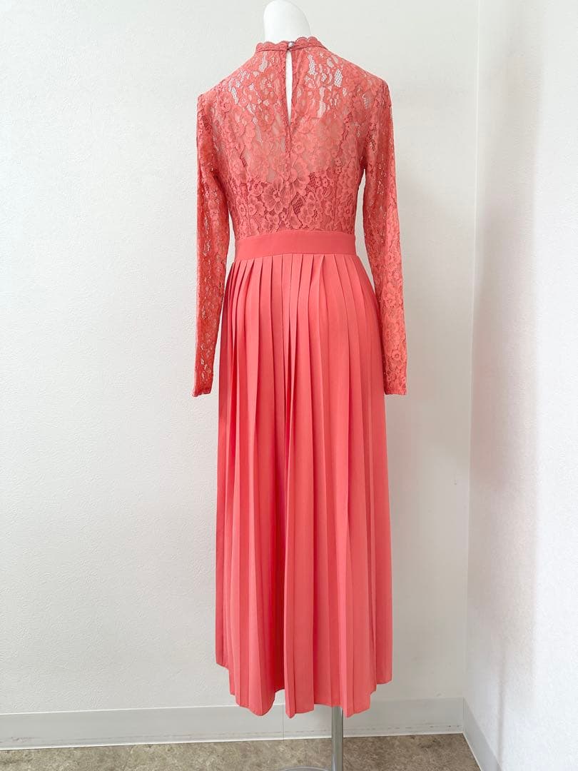 新品未使用⭐︎Little Mistress レースプリーツロングドレス M