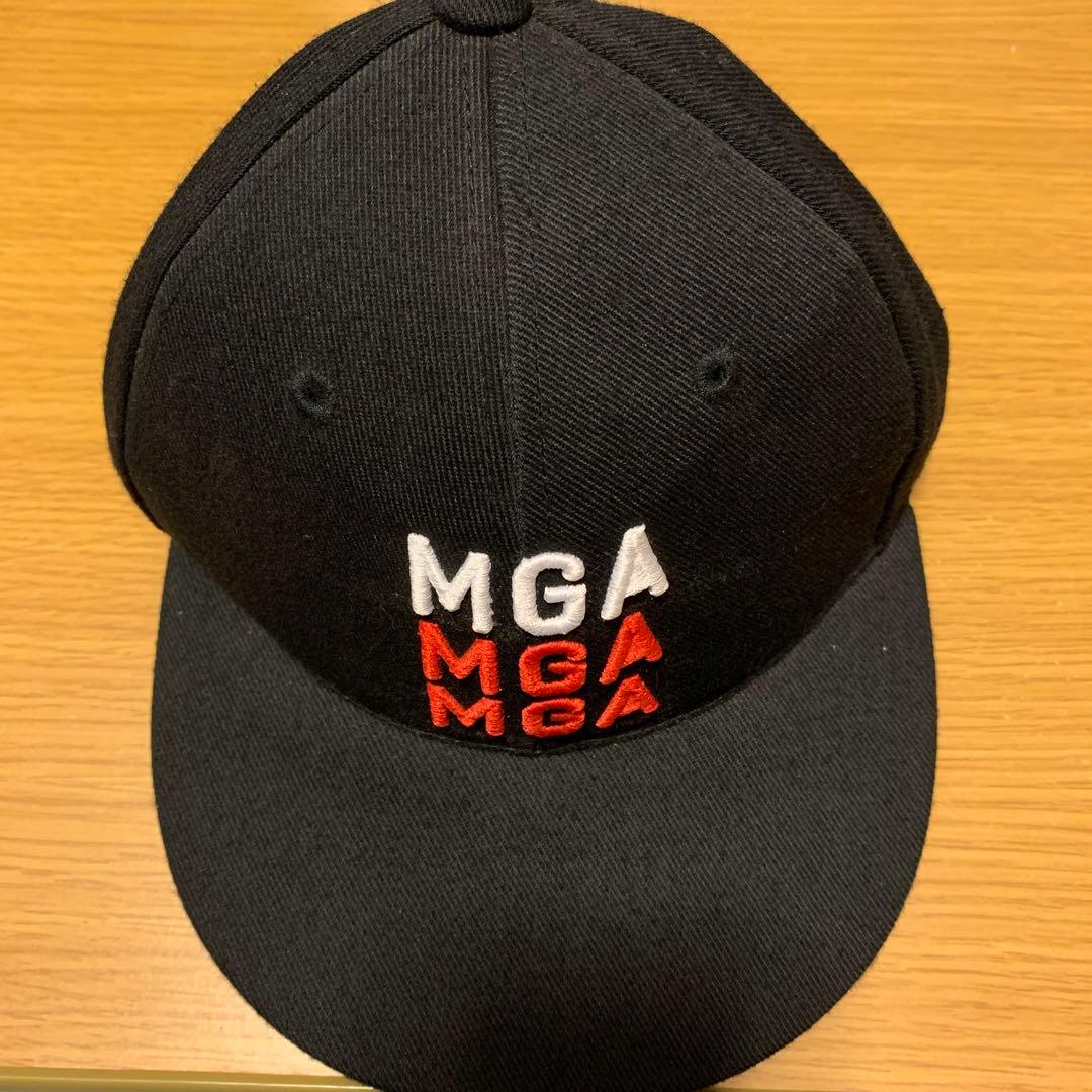 Mrs.GREENAPPLE MGA 刺繍 キャップ