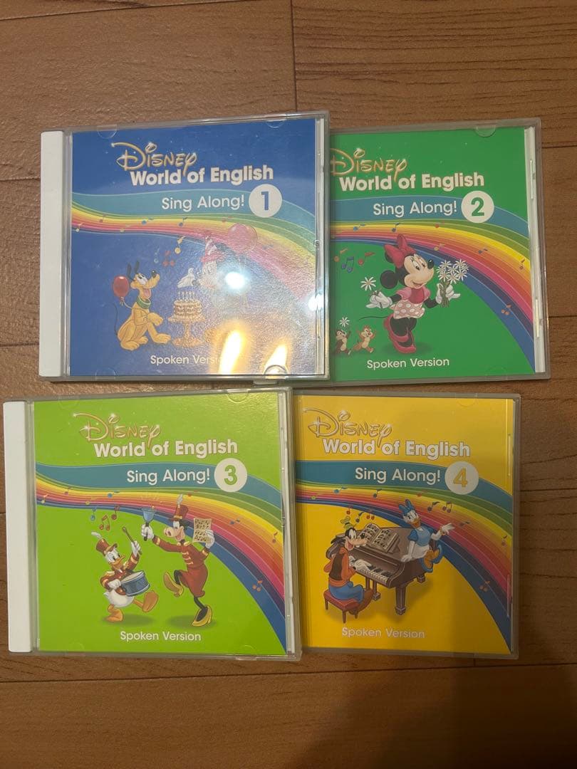 DWE シングアロング　最新版ブルーレイ　CD、ブック、ガイド、ポスター付き