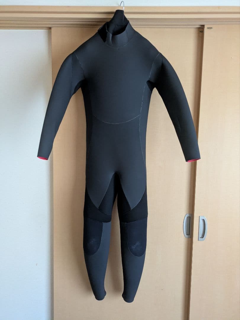 サーフィン　ウェットスーツ　セミドライ　メンズ　5×3mm　美品　良好
