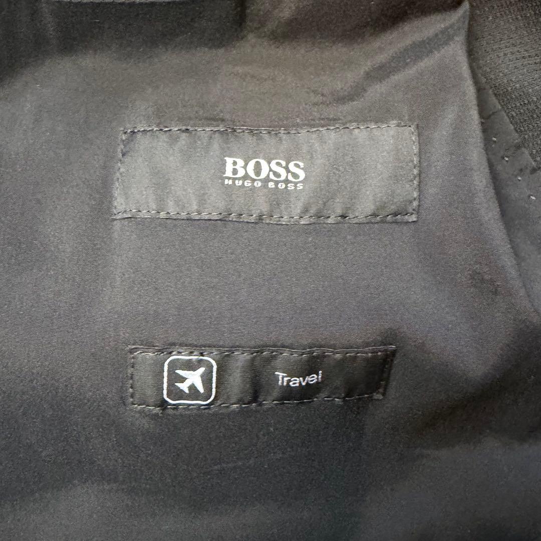 ヒューゴボス　HUGO BOSS スーツ　サイズ52 ブラック