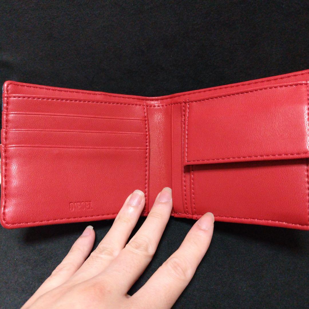 DIESEL　デニム　折りたたみ財布