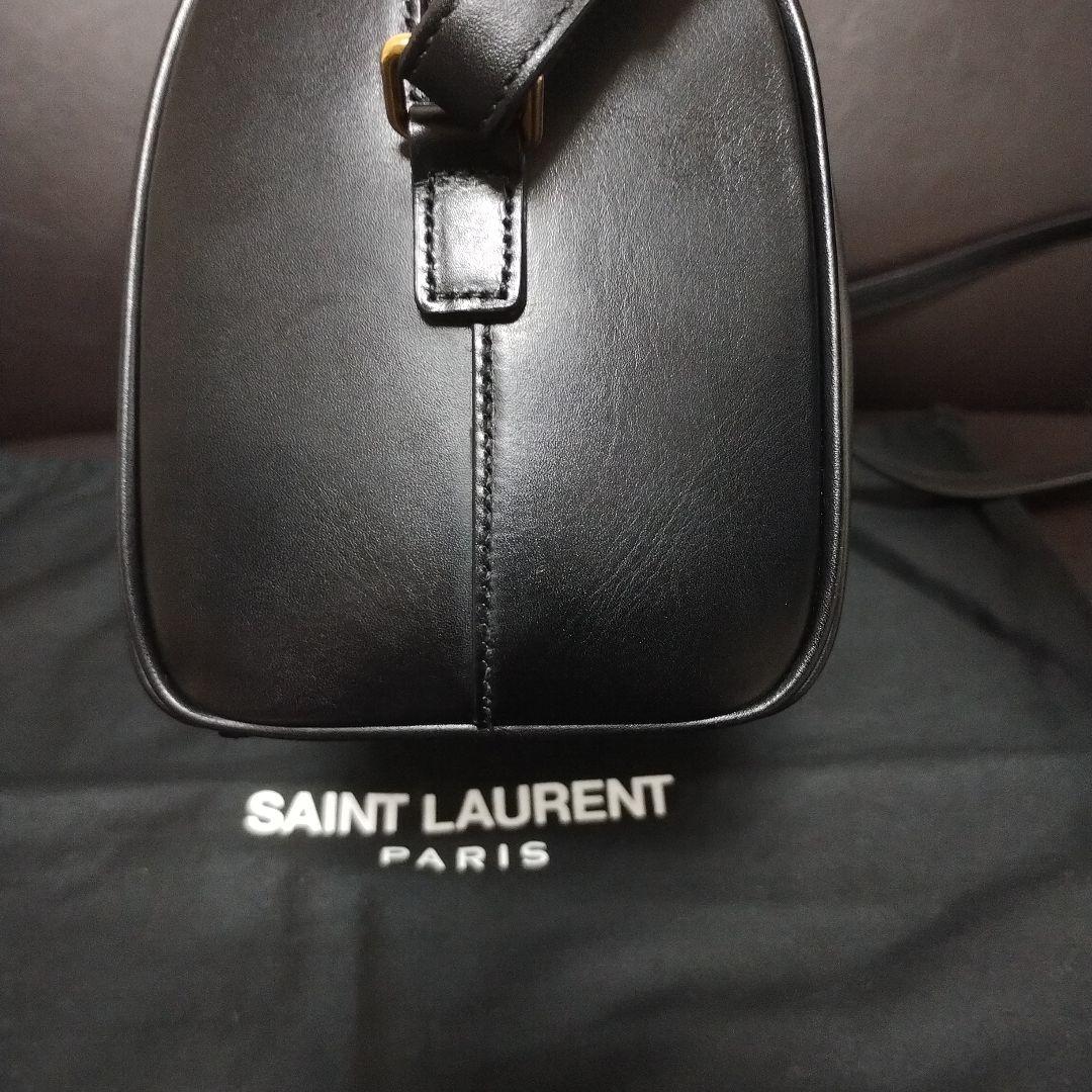 【極美品】サンローランパリ ベイビーダッフル 2way ミニ ボストンバッグ