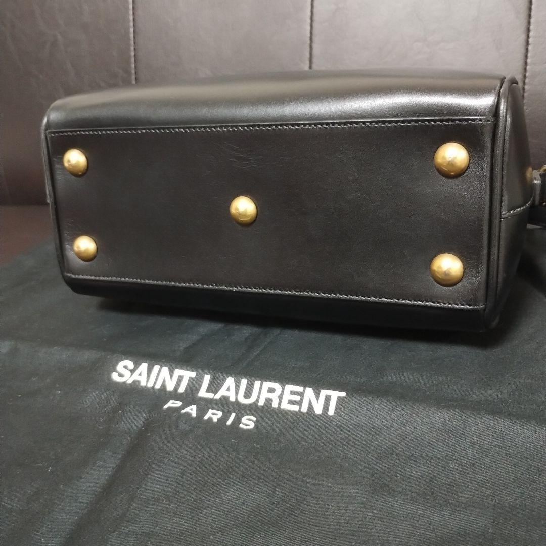 【極美品】サンローランパリ ベイビーダッフル 2way ミニ ボストンバッグ