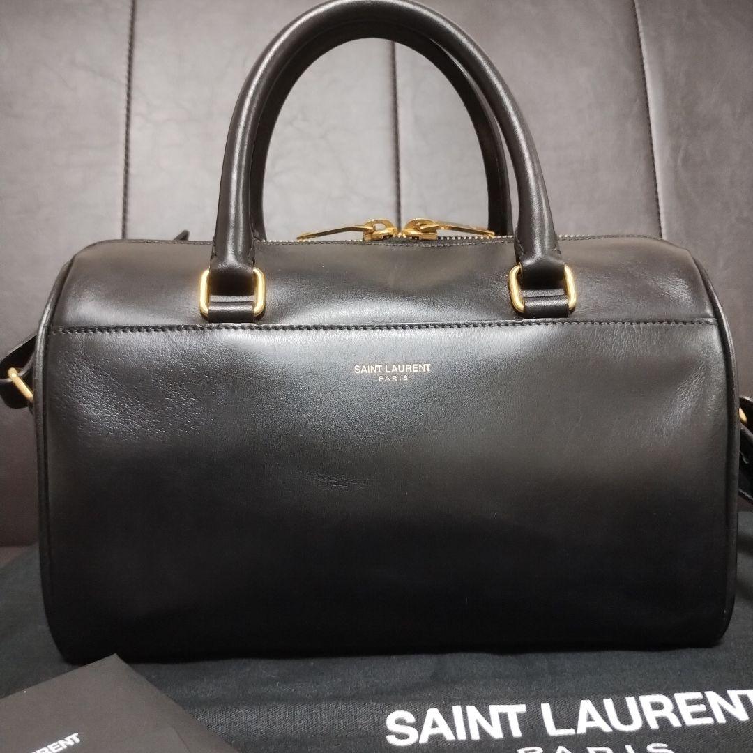 【極美品】サンローランパリ ベイビーダッフル 2way ミニ ボストンバッグ