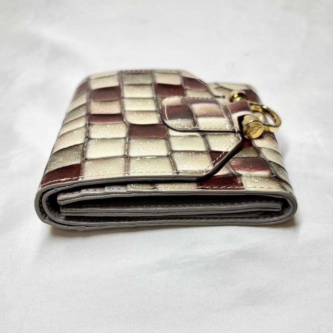 【人気】　アタオ　ロトロ　ヴィトロ　二つ折り財布　アンティークルビー　大容量