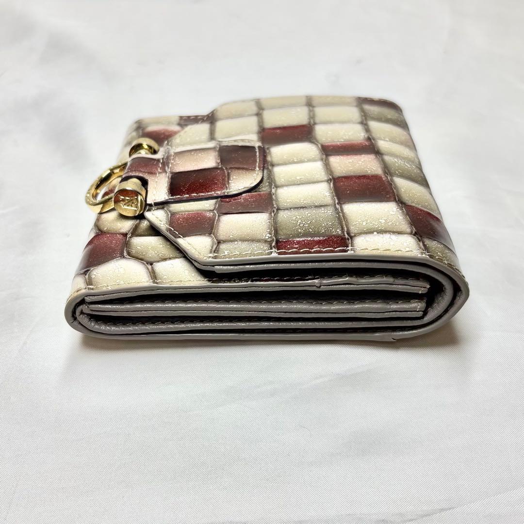 【人気】　アタオ　ロトロ　ヴィトロ　二つ折り財布　アンティークルビー　大容量