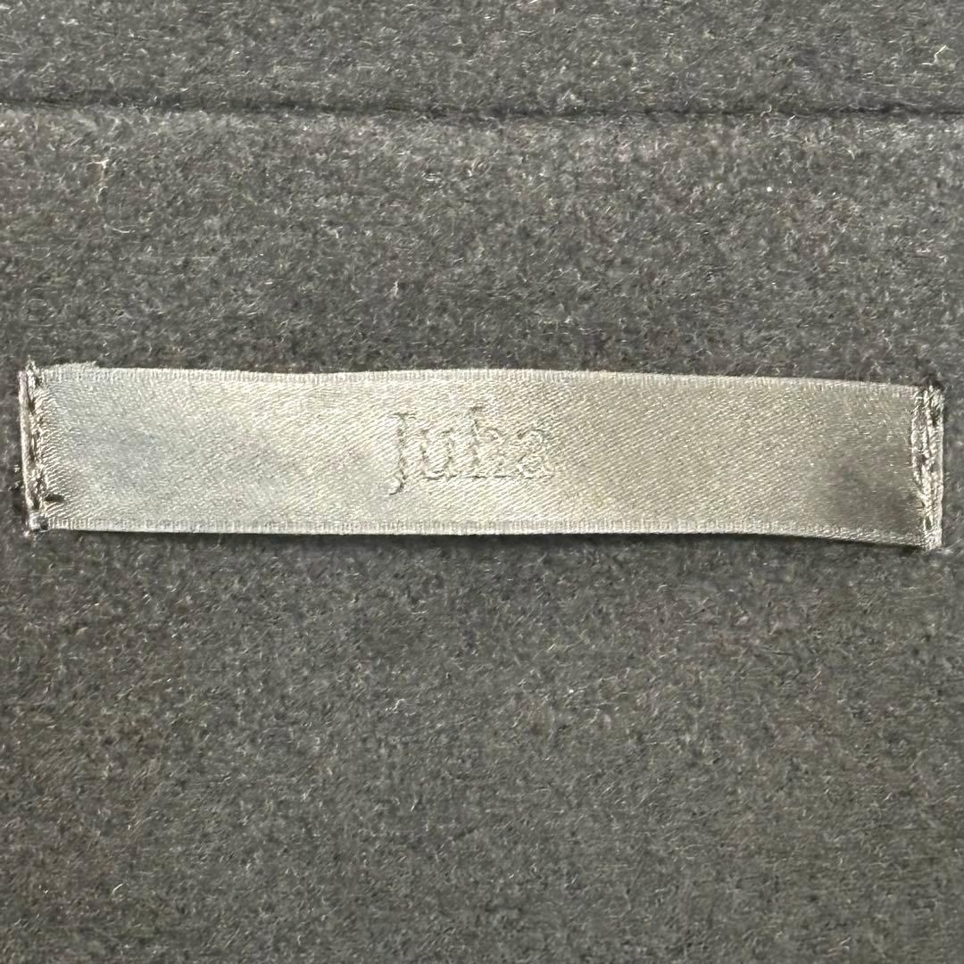 juha(ユハ) Belted Over Coat M ブラック