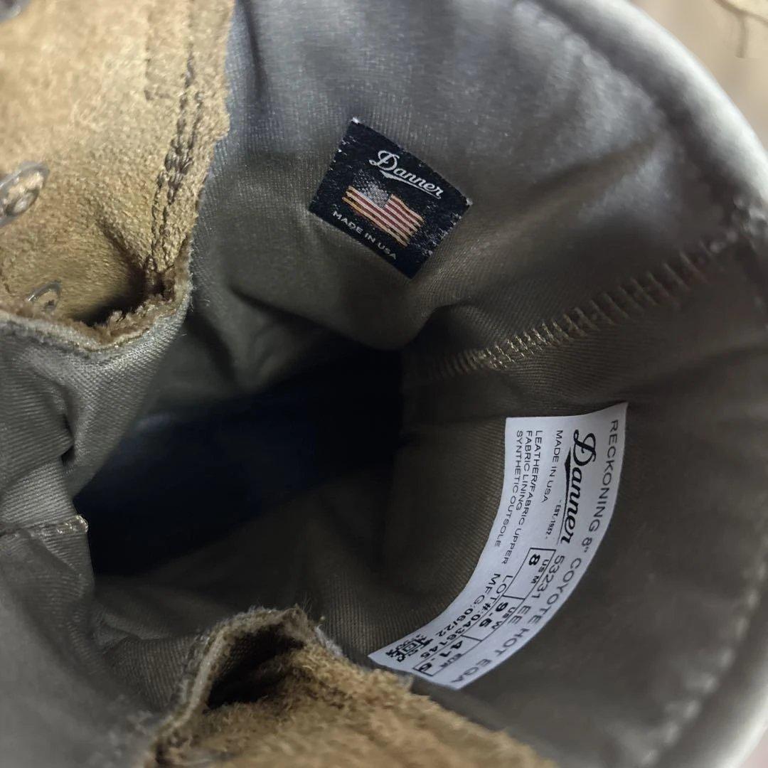 米軍　実物　DANNER ミリタリーブーツ　US8 EE 26cm （87）