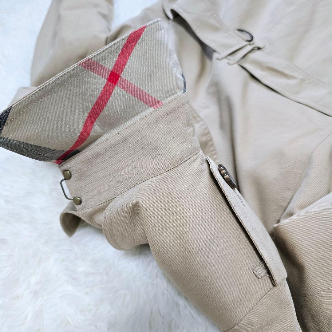 紺色様✨バーバリーロンドン トレンチコート ライナー メガチェック 40