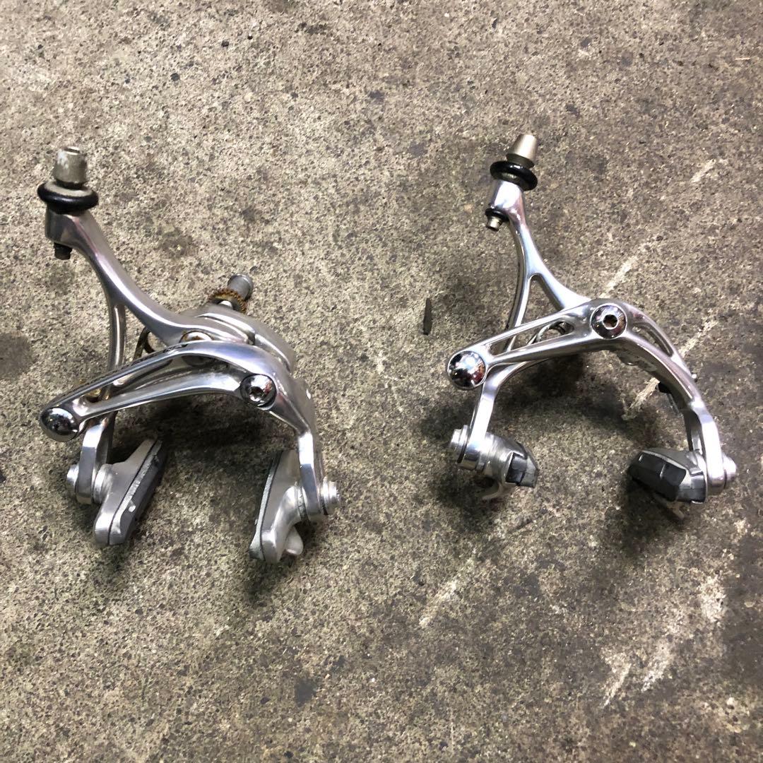 Campagnolo Athena キャリパーブレーキ シルバー　前後セット