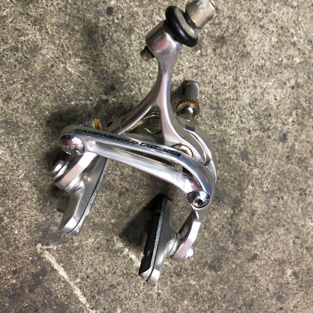 Campagnolo Athena キャリパーブレーキ シルバー　前後セット