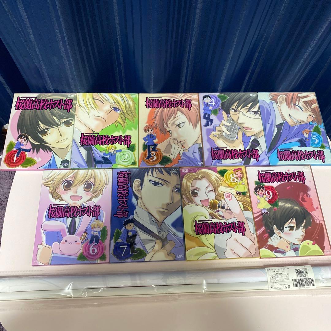 桜蘭高校ホスト部 DVD 9巻＋くじメイトA賞タペストリーセット