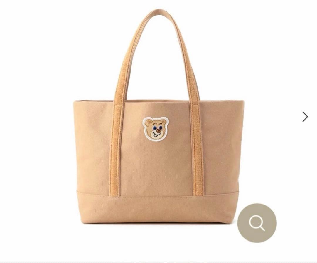 オールドテディ　ワッペントートバッグ　L