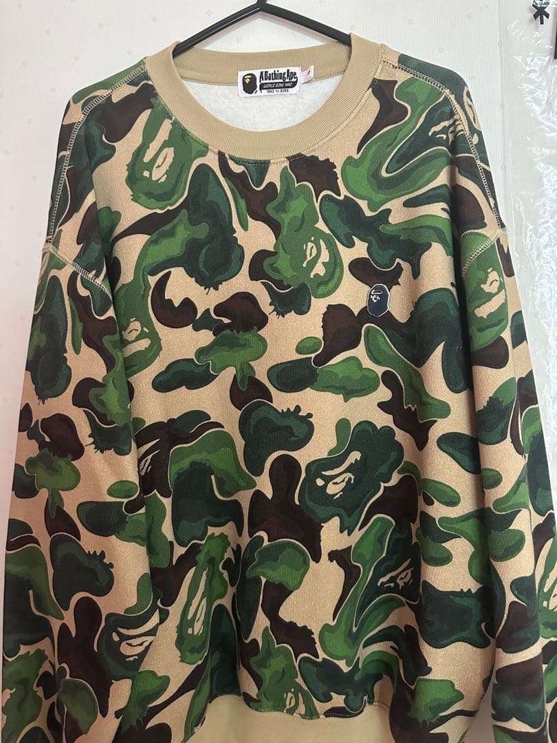 A Bathing Ape カモフラージュ トレーナー Sサイズ