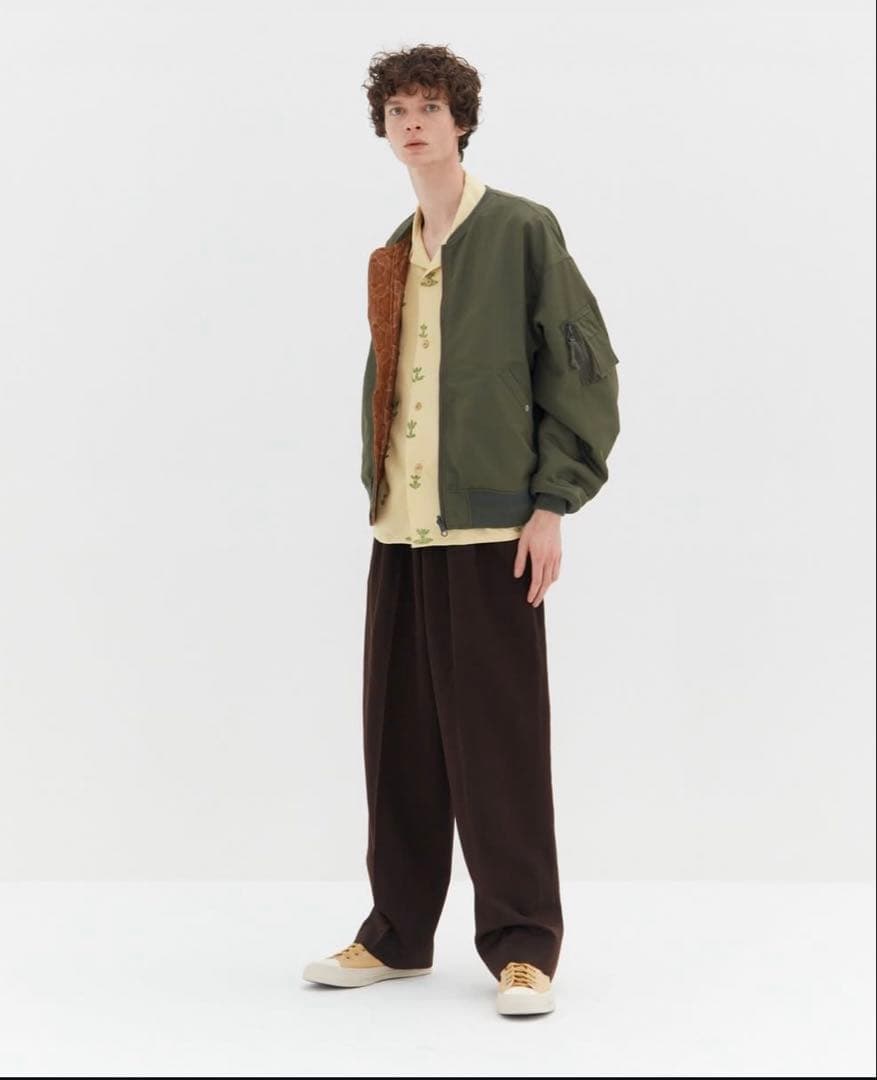 ジャケット・アウター THORSON JKT (MAWATA SILK) OLIVE