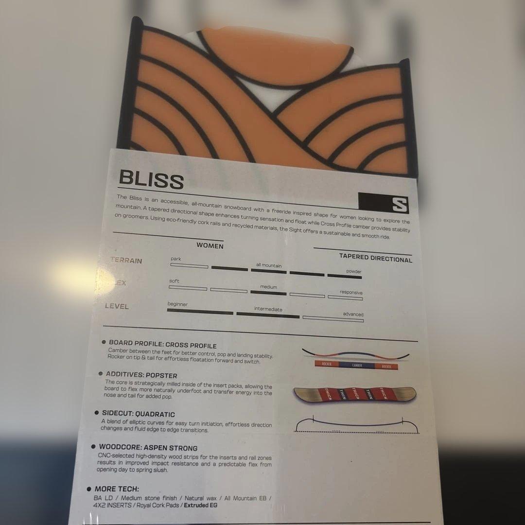 サロモン　ブリス　155 スノボ　スノーボード