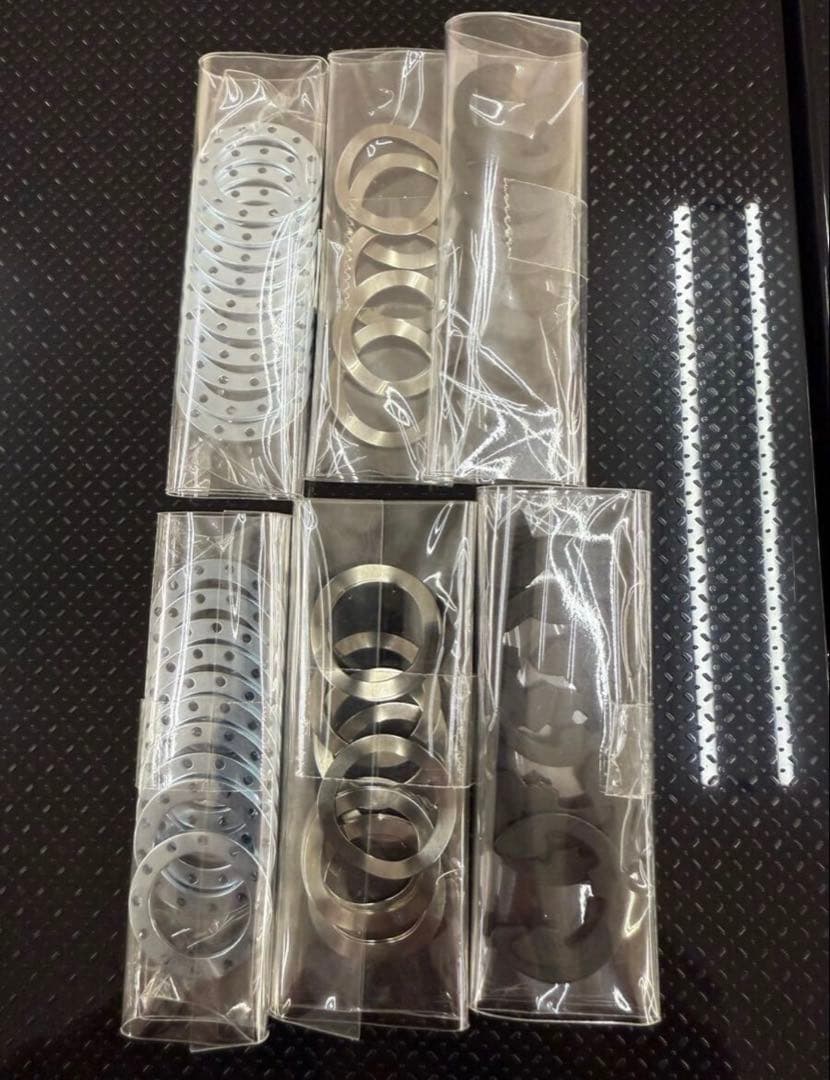 サンスターディスクローターフローティングピン20個セット(色は、レッド)