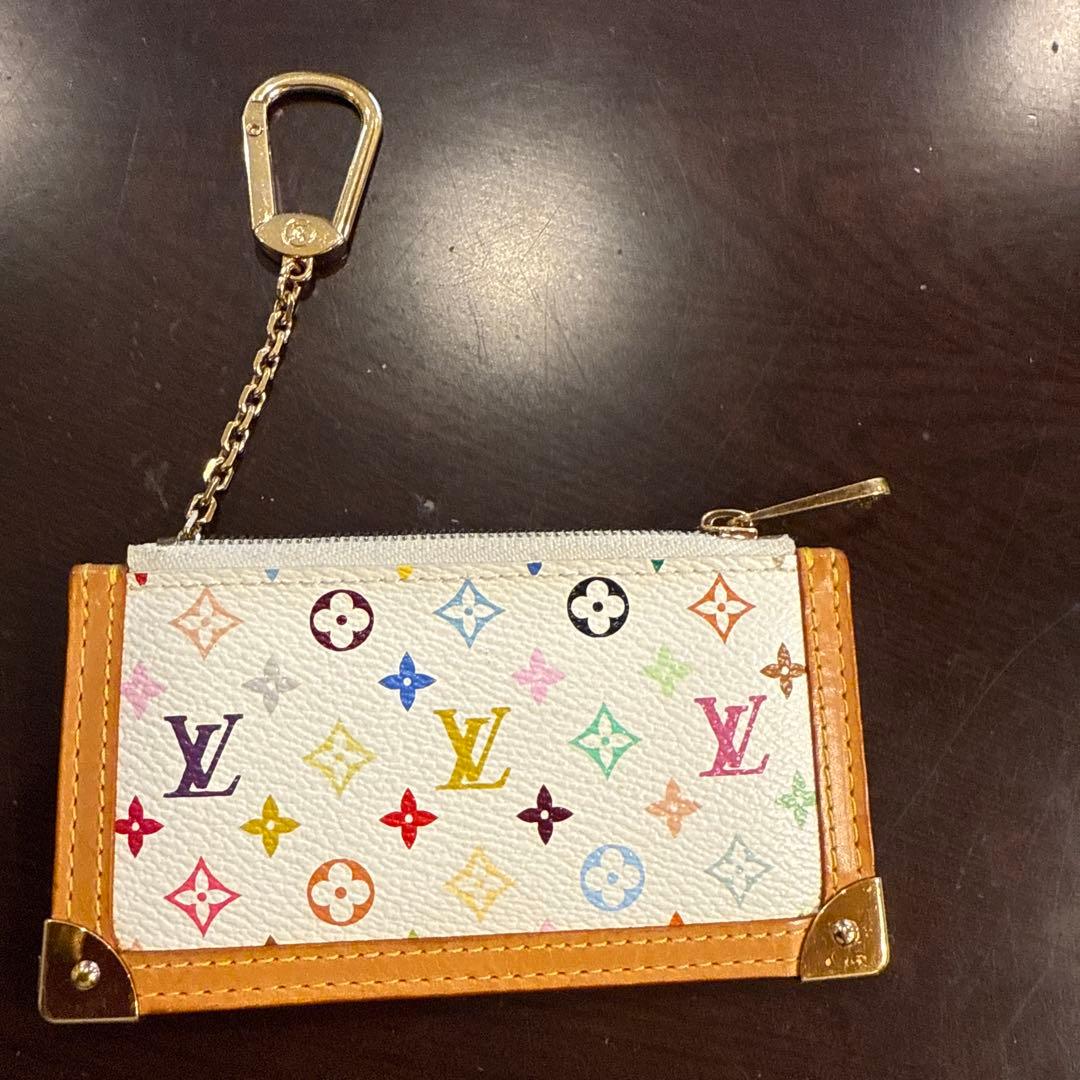 【美品】Louis Vuitton マルチカラーキーケース 正規品 ルイヴィトン