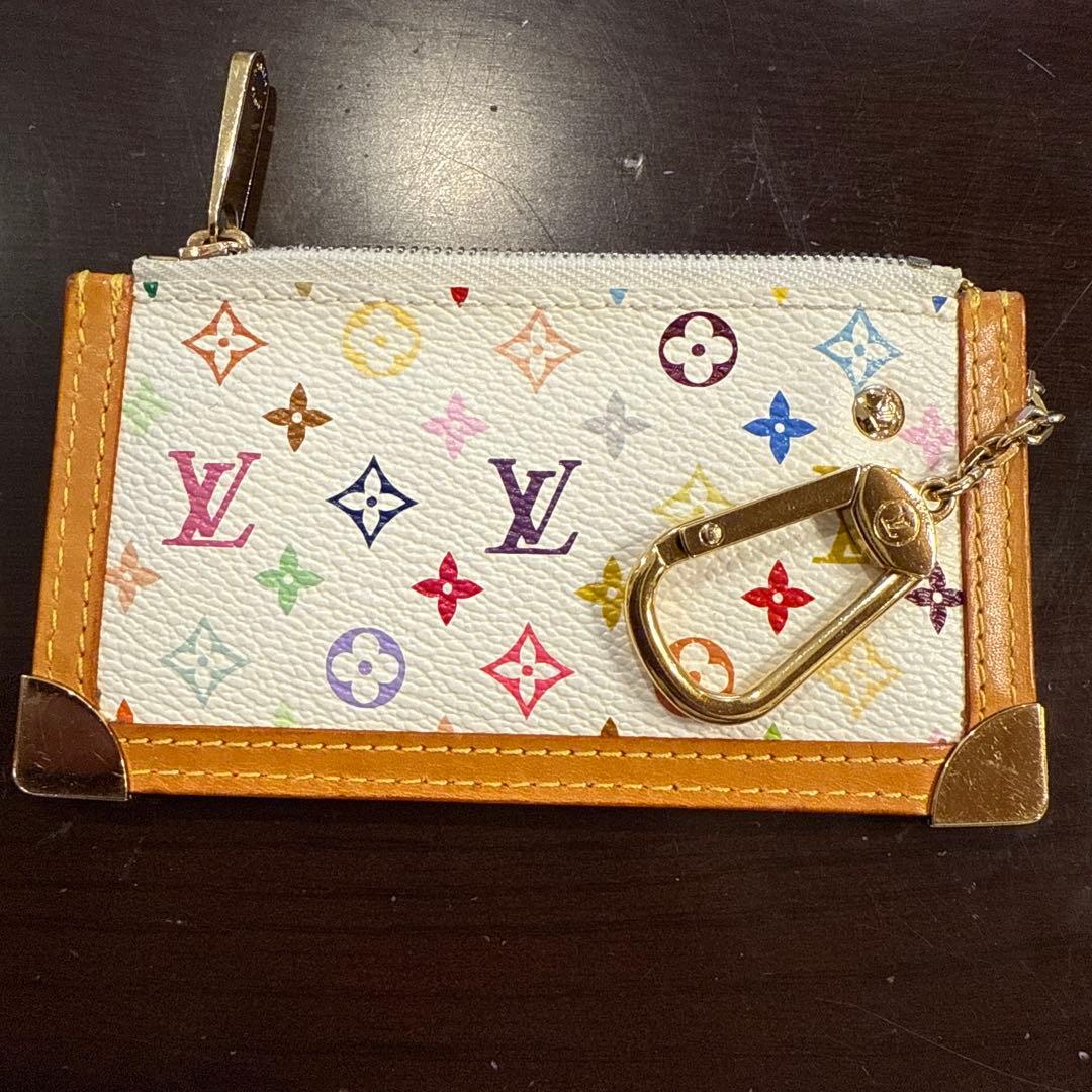 【美品】Louis Vuitton マルチカラーキーケース 正規品 ルイヴィトン