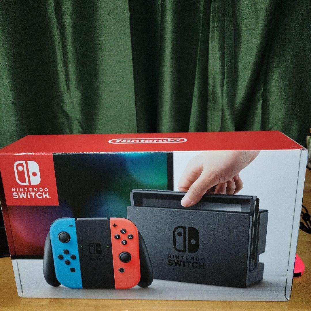 Nintendo Switch ネオンブルー/ネオンレッド 本体 （箱付き）