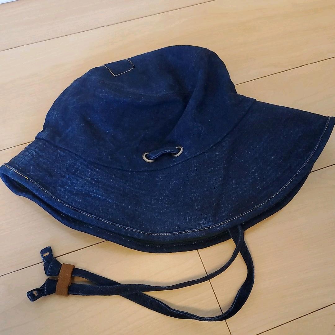 帽子　45R リネンダックのセイルハット(インディゴ)