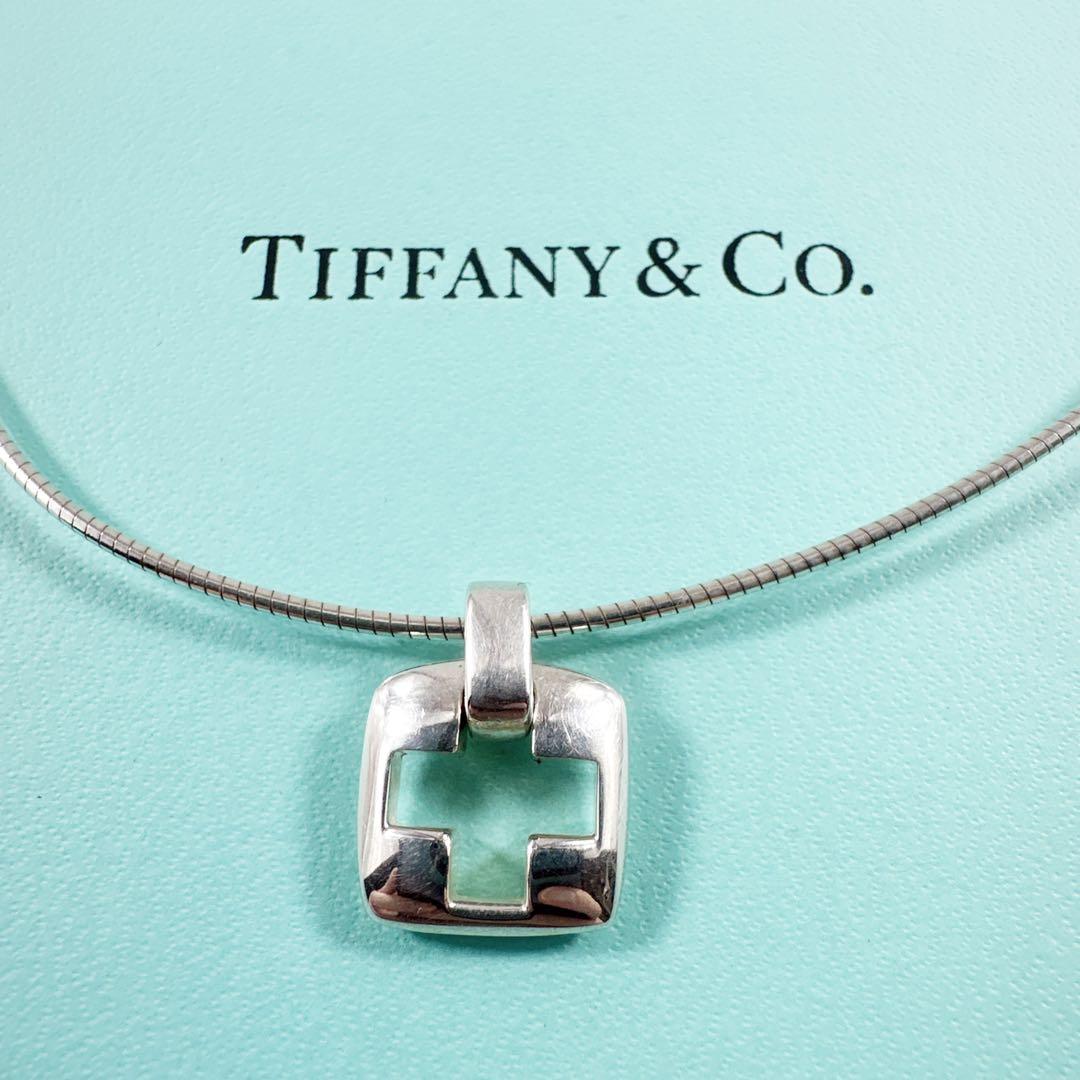 TIFFANY&Co ティファニー ネックレス ピアストクロス 十字架 925