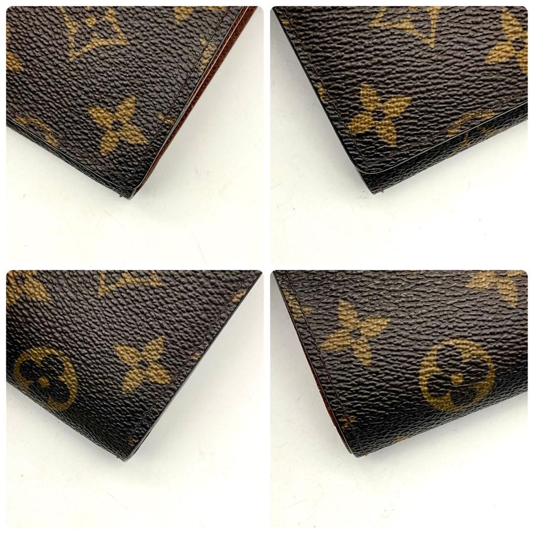 ❣️新型❣️ルイヴィトン モノグラム トレゾール 2つ折り財布 正規品 本物 レザー