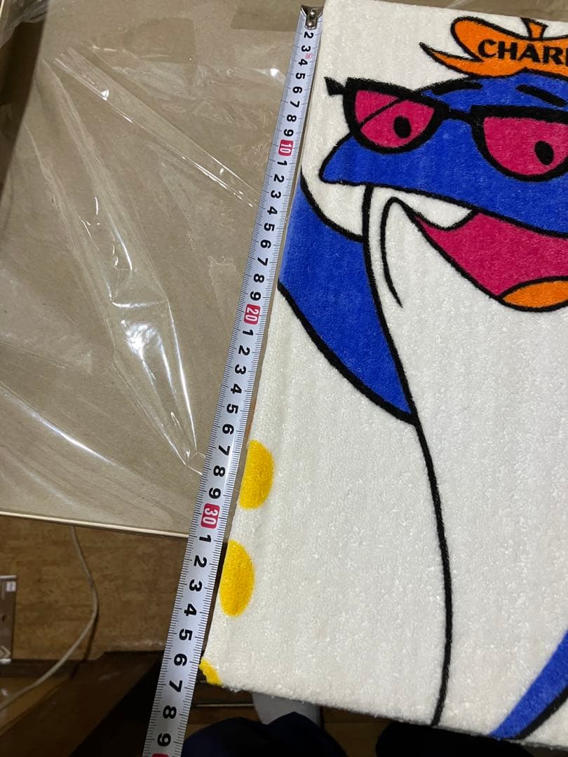 未使用　ビンテージ　チャーリーツナ　タオル　スターキスト　アドバタイジングキャラ