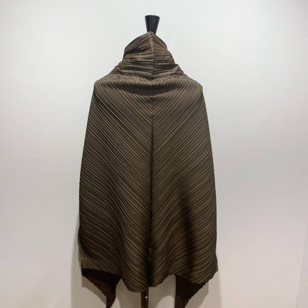 【レア】【1980s】【筆タグ】イッセイミヤケ プリーツ 変形 マント ポンチョ